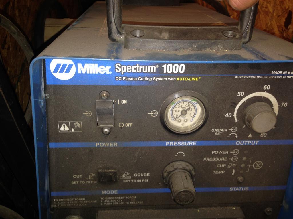  2009 Miller Spectrum 1000 Welder